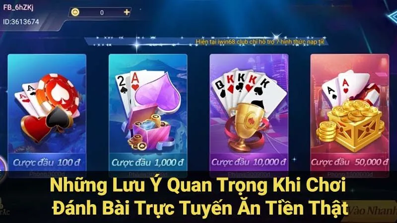 Đánh Bài Trực Tuyến Ăn Tiền Thật: Những Lưu Ý Khi Chơi 3 nhung-luu-y-quan-trong-khi-choi-danh-bai-truc-tuyen-an-tien-that